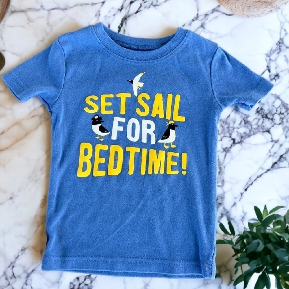 Carter's Size 24 Months Matching Shorts and T-Shirt Set Lounging Sleepwear - Picture 5 of 5